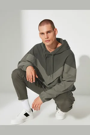 Trendyol Men Khaki Sweatshirt
