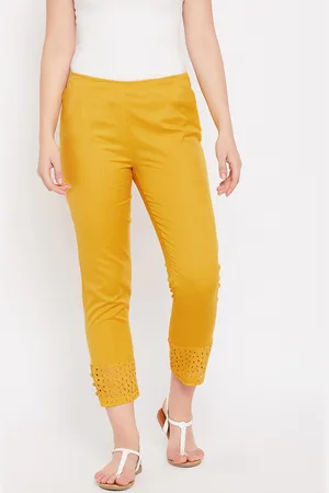 Rangriti Women Assorted Slim Fit Cropped Trousers