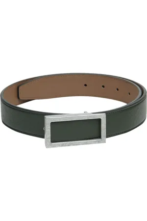 Calvadoss Kids-Girls Green Textured PU Belt
