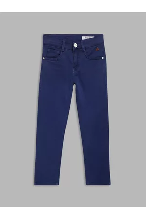 Blue Giraffe Boys Blue Stretchable Jeans
