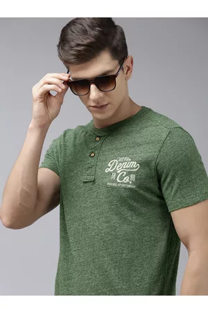 Polo Ralph Lauren Logo Printed Slim-Fit Cotton Polo T-Shirt (L) by Myntra