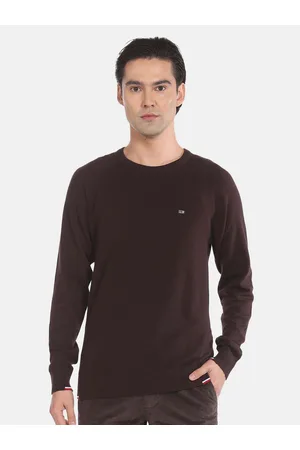 Arrow Men Brown Pullover