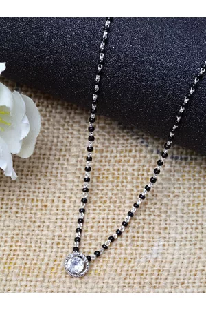 CLARA Women 925 Sterling Silver Chain Mangalsutra