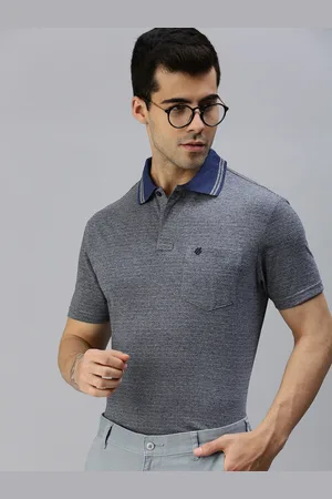 ONN Men Blue & dark slate Polo Collar T-shirt