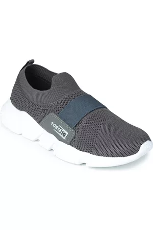 Liberty Women Grey Walking Non-Marking Shoes