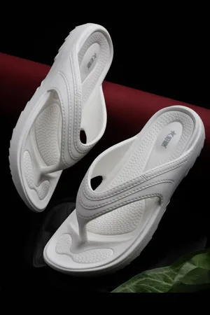 REFOAM Women Off White Rubber Slip-On