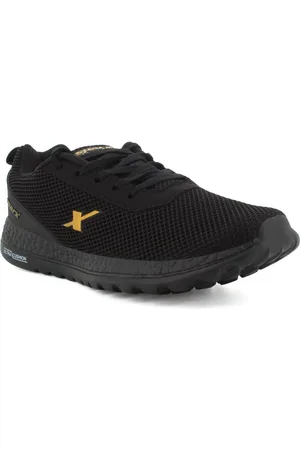 Sparx Men Black Mesh Running Shoes
