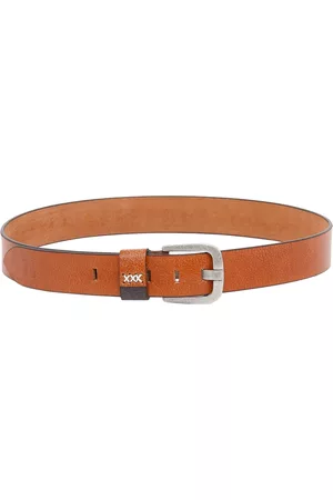 SPYKAR Men Tan Leather Belt