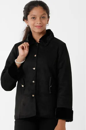 KATE & OSCAR Girls Black Tailored Jacket