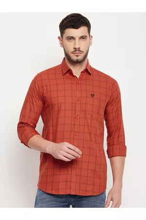 Duke Checked Cotton Casual Shirt