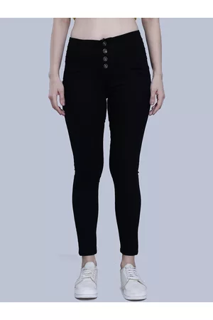 FCK-3 Women Black Hottie High-Rise Stretchable Jeans