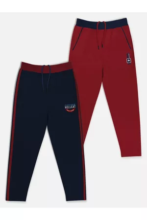 HELLCAT Boys Pack Of 2 Solid Track Pants