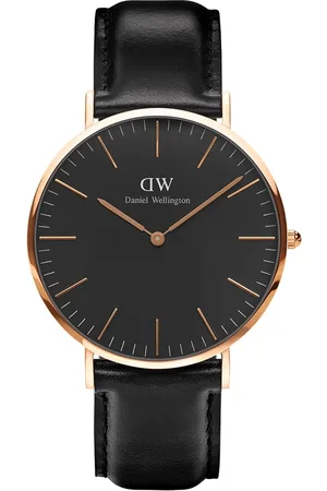 Daniel Wellington Classic 40mm Sheffield RG Black Men Watch - DW00100127