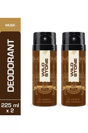 Wild Stone Men Set Of 2 Classic Musk Deodorant