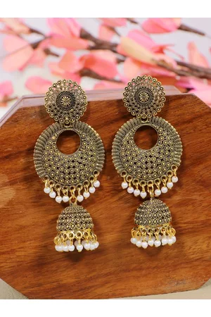 Jhumka Earrings Jewellery Set  Buy Jhumka Earrings Jewellery Set online in  India