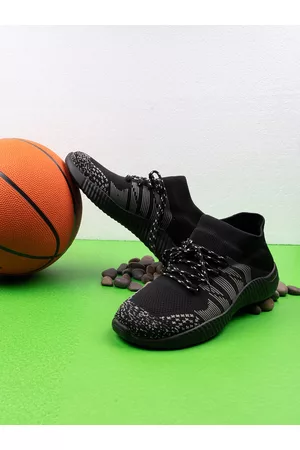 Highlander Men Black Printed Derbys