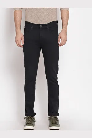 Red Tape Men Black Skinny Fit Stretchable Jeans