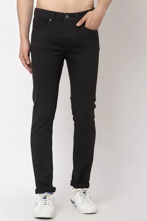 Red Tape Men Black Skinny Fit Jeans