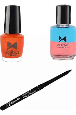 Moraze Pack of Kajal, Nail Polish & Nail Paint Remover
