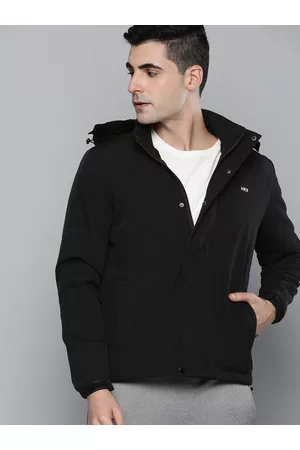 Buy HRX by Hrithik Roshan Men Black Solid Active Jacket on Myntra |  PaisaWapas.com