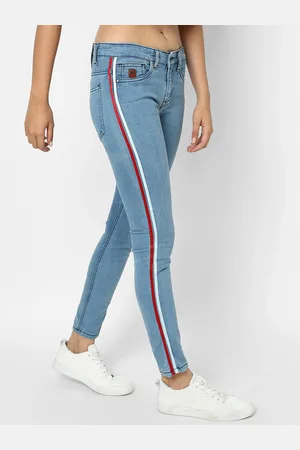 Campus Women Blue Super Slim Fit Stretchable Jeans