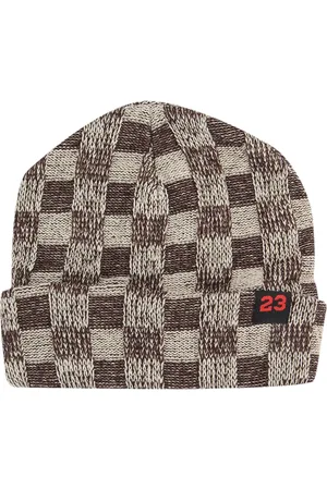 FabSeasons Unisex Beige Self Design Beanie