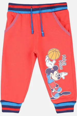 BodyCare Infant Mickey & Friends Printed Slim-Fit Joggers