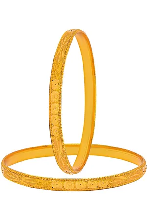 Shivansh Set of 4 Gold-Plated Bangles