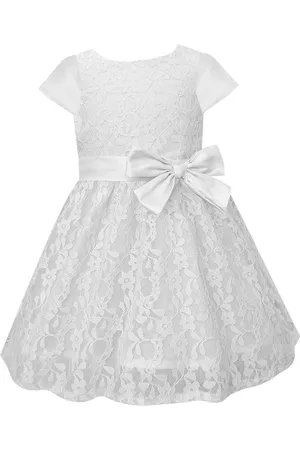 A.T.U.N. Girls White Lace Dress