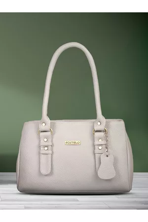 FOSTELO Grey Solid Shoulder Bag