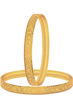Shivansh Set Of 4 Gold-Plated Bangles