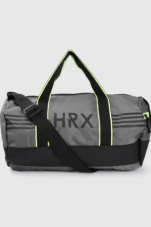 Buy HRX By Hrithik Roshan Unisex Black & Grey Colourblocked Training Duffel  Bag - Duffel Bag for Unisex 2453361 | Myntra