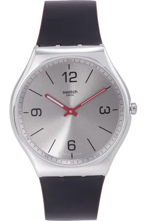 Swatch SkinIrony42 Unisex Silver Water Resistant Analogue Watch SS07S104