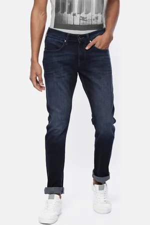 Wrangler Men Blue Vegas Skinny Fit Low-Rise Clean Look Stretchable Jeans