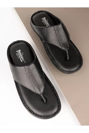 Leather Spain Black Mens Casual Sandal, Size: 6-10 at Rs 1295/pair in Kochi