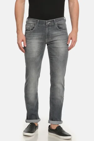 Pepe Jeans Men Grey Slim Fit Low-Rise Clean Look Stretchable Jeans