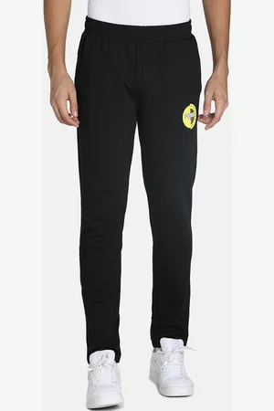 PUMA Men Black Graphic XVI Slim Fit Track Pants