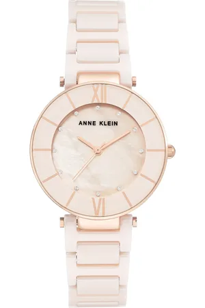 Anne Klein Women Off-White Analogue Watch NBAK3266LPRG