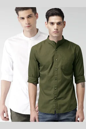 Highlander Men Pack Of 2 Solid Shirts