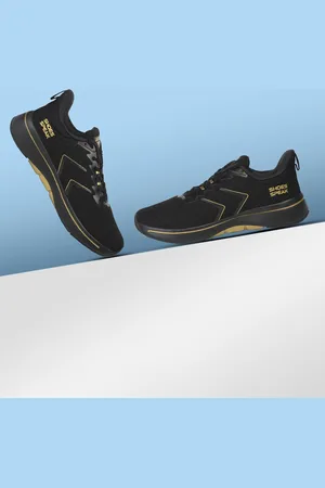 JQR Men SPEAK Black Speak Mesh Running Shoes
