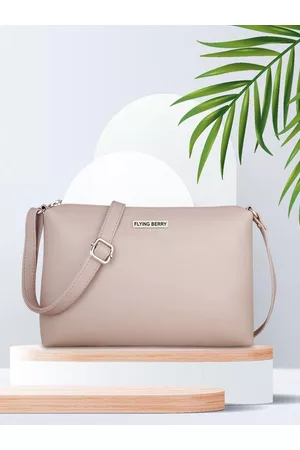 FLYING BERRY PU Oversized Swagger Satchel
