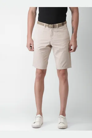 Celio Men Beige Solid Shorts