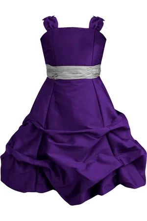 A.T.U.N. Girls Solid Ballroom Gown