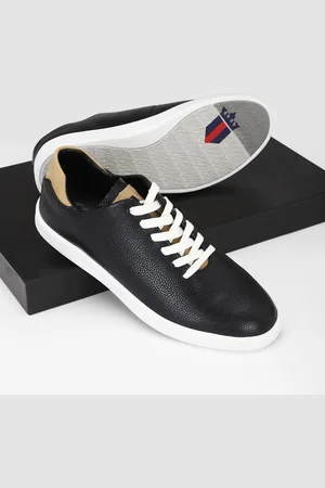 Louis Philippe Men Leather Sneaker Casual Shoes