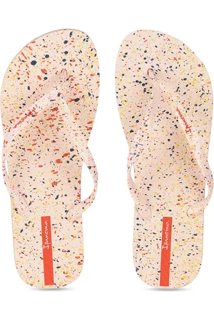 Ipanema Women Pink Printed Thong Flip-Flops