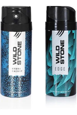 Wild Stone Men Set Of Hydra Energy Deodorant & Edge Deodorant