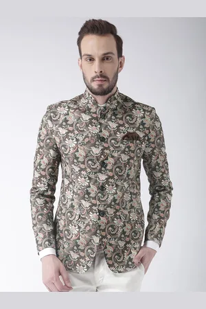 Hangup Men Multicoloured Printed Blazer