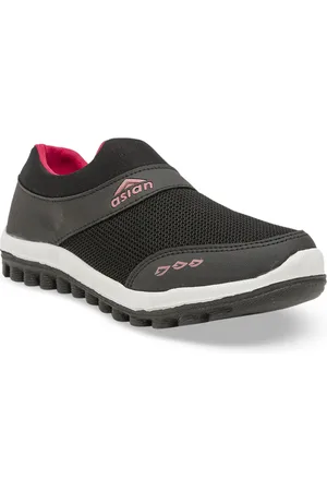 ASIAN Women Black Running Shoes