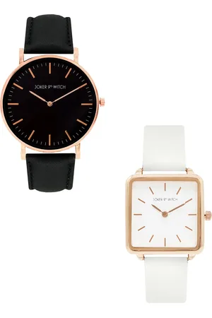 Joker & Witch White & Black Willow & Tara Couple Watch Gift Set JWCW200