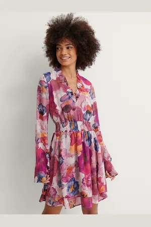 NA-KD Multicoloured Floral Mini Dress
